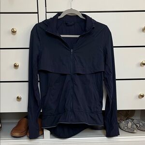 lululemon athletica Navy Ventilated Running Jacket